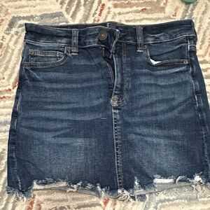 American Eagle Outfitters Dark Blue Mini Skirt